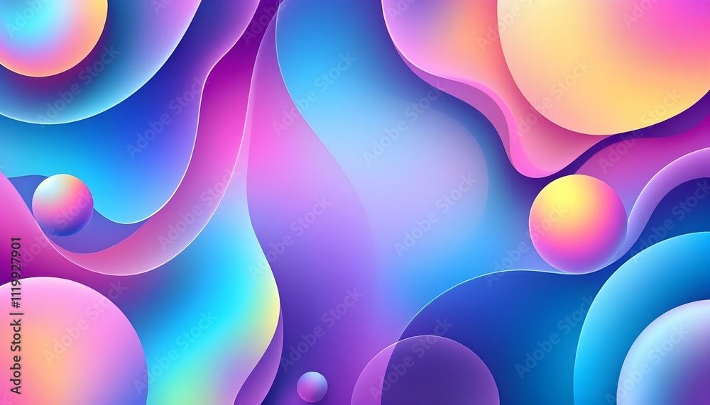 Trendy summer fluid gradient background, colorful abstract liquid 3d shapes. Futuristic design wallpaper for banners, flyers, and presentations. Trendy design template with fluid and liquid shapes Trendy summer fluid gradient background, colorful abstract liquid 3d shapes. Futuristic design wallpaper for banners, flyers, and presentations. Trendy design template with fluid and liquid shapes