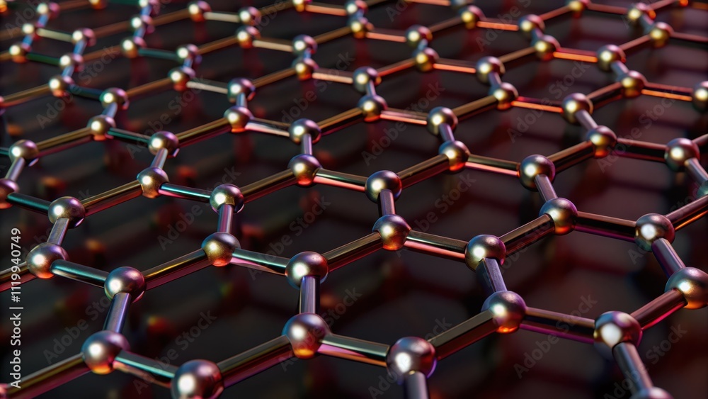 A visualization of the chemical composition of a selfhealing material illustrating the molecular structures that enable its unique properties. A visualization of the chemical composition of a selfhealing material illustrating the molecular structures that enable its unique properties.