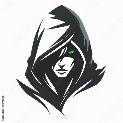 Gaming logo avatar for a gaming streamer or blogger channel