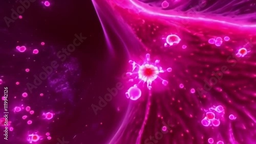 4K Animation of Gut Microbiome Ecosystem for Medical Presentations