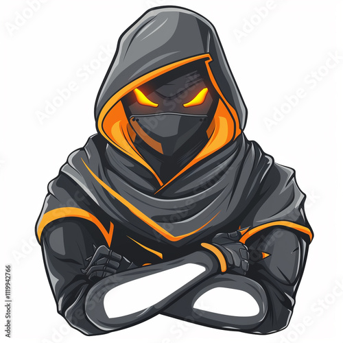 Gaming logo avatar for a gaming streamer or blogger channel