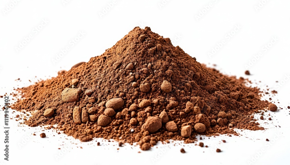 Nuts, spices and cocoa powder close-up. Extreme macro. Delicious and fragrant food. Nuts, spices and cocoa powder close-up. Extreme macro. Delicious and fragrant food.