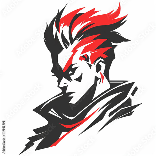 Gaming logo avatar for a gaming streamer or blogger channel