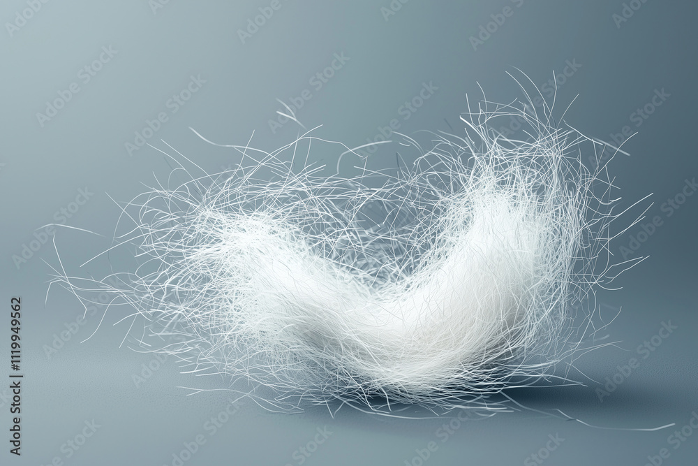 A delicate composition of white fibers that creates a sense of motion and softness, suitable for various creative projects. A delicate composition of white fibers that creates a sense of motion and softness, suitable for various creative projects.