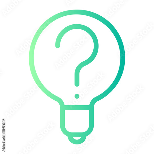 suggestion gradient icon