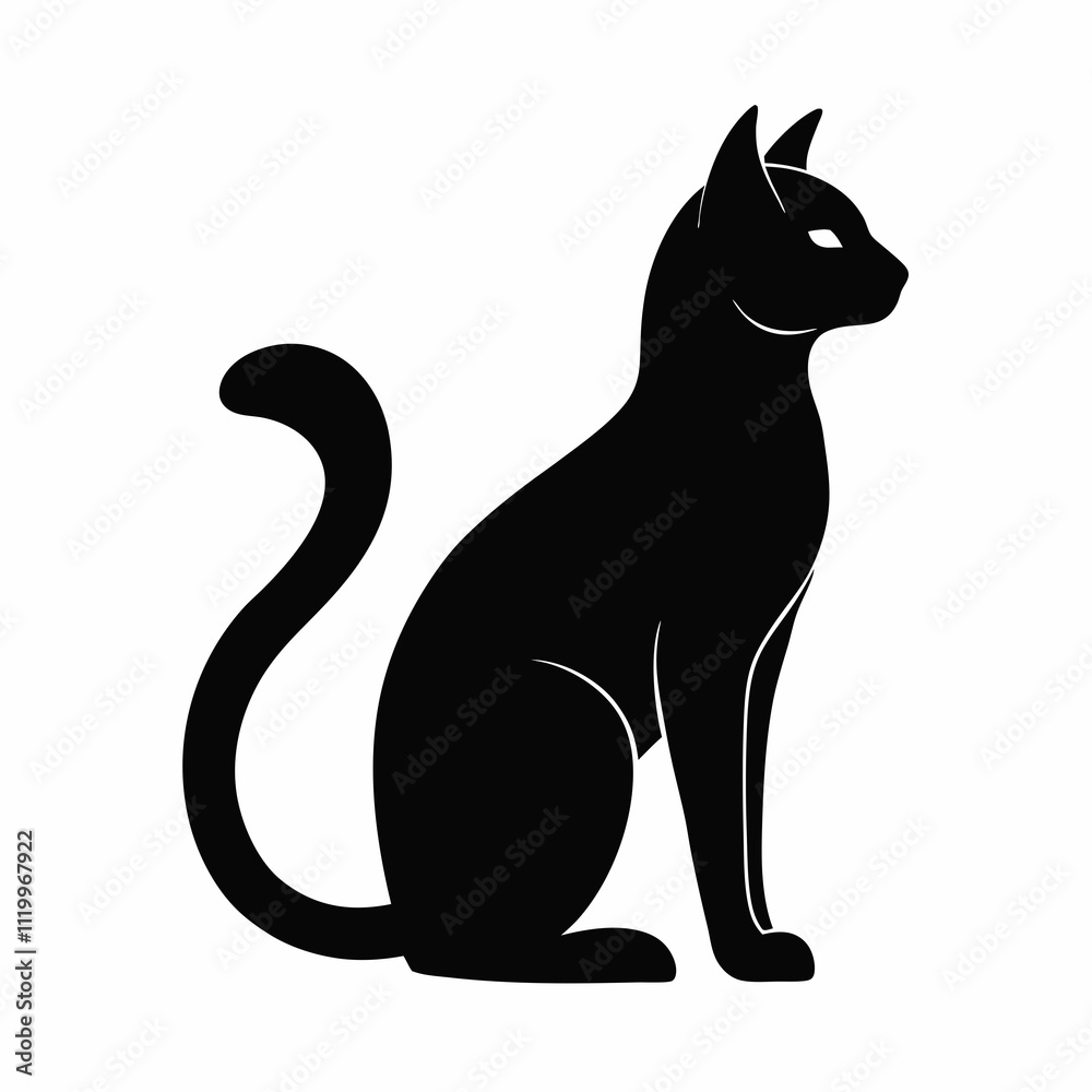 black cat silhouette black cat silhouette