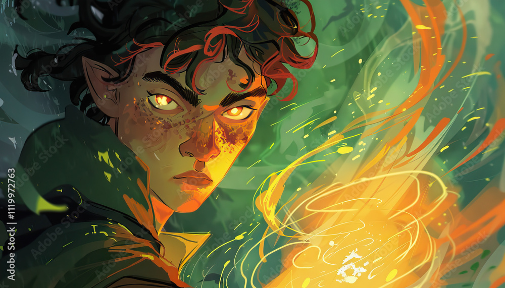 A fantasy adventure following a young wizard's apprentice who must retrieve a stolen magical artifact from a rival sorcerer to prevent a war between kingdoms