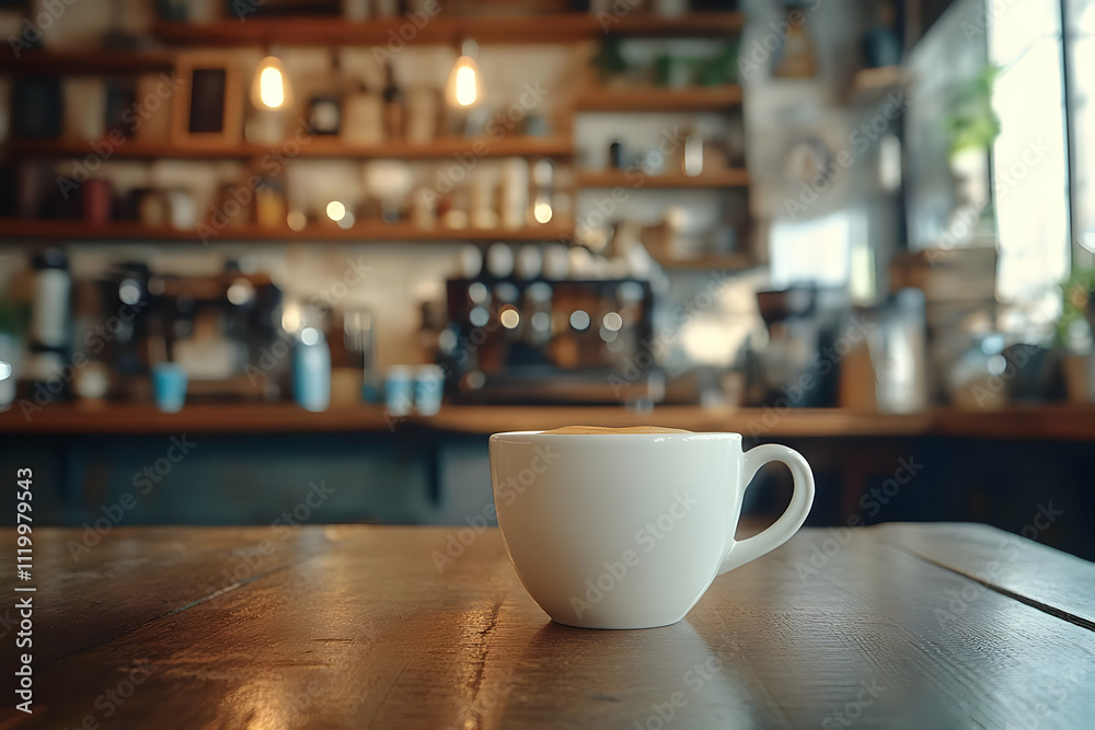 Coffee Shop Warmth: A Cozy Cafe Illustration Coffee Shop Warmth: A Cozy Cafe Illustration