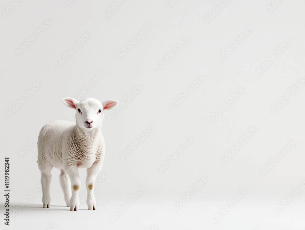 Obraz premium sheep and lamb