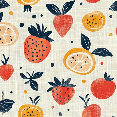 A Whimsical Fruit and Vegetable Themed Children's Clothing Design