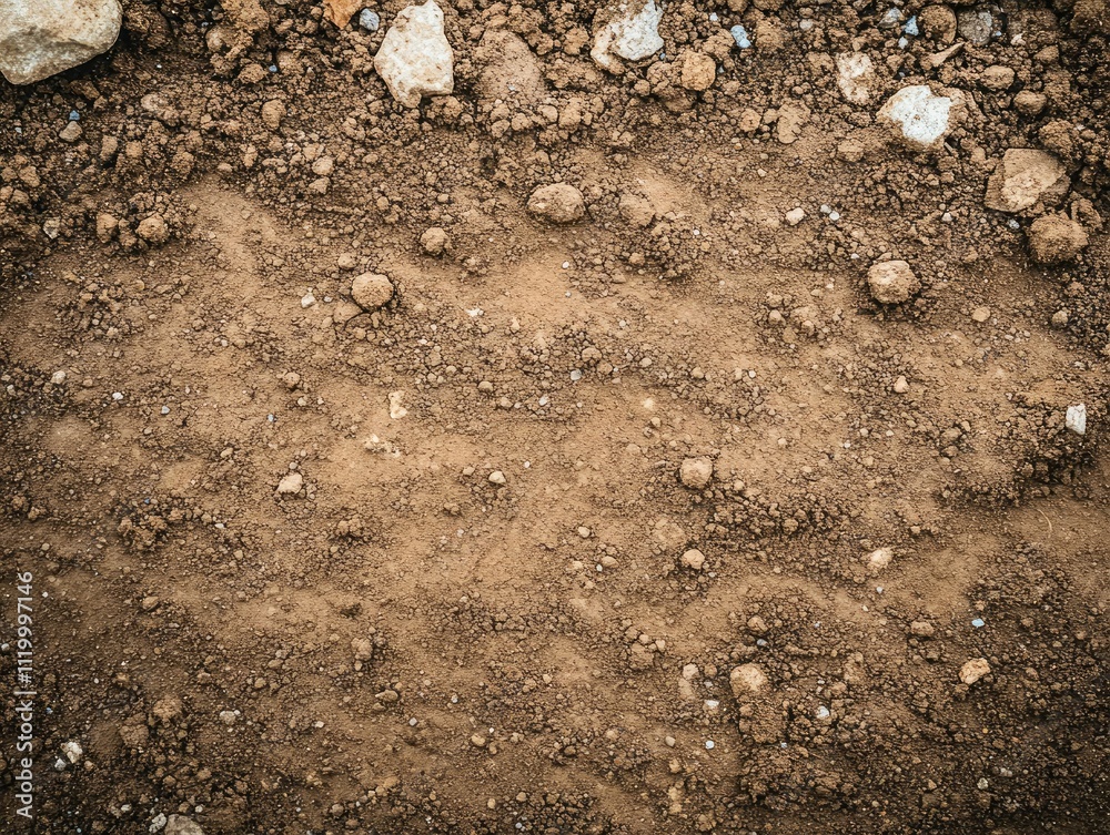 Brown soil ground closeup. Farming or garden. Brown soil ground closeup. Farming or garden.