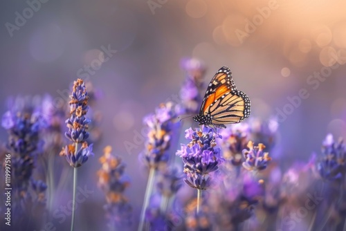 Butterfly on flower