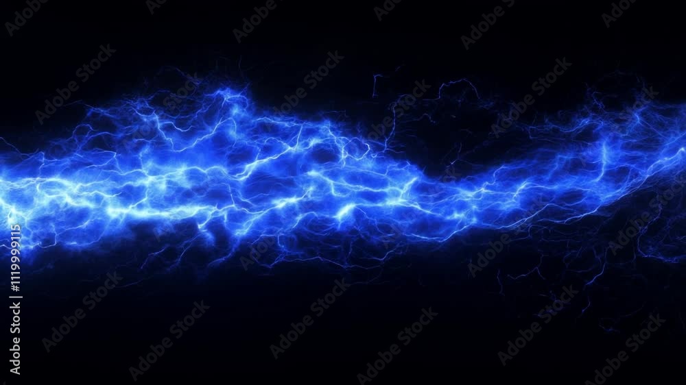 blue lightning abstract video blue lightning abstract video