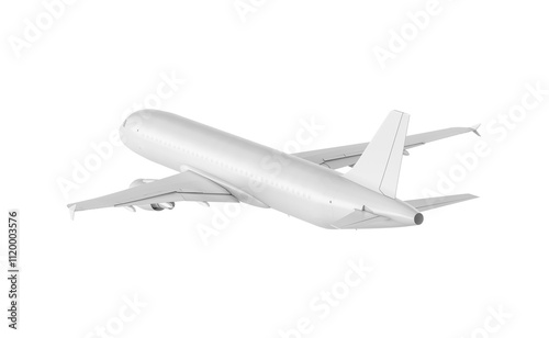 Airplane Mockup for Elegant and Professional Aviation Presentation