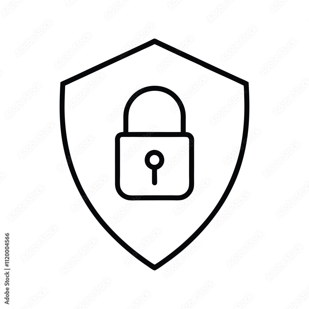 Cybersecurity Icon - Data Protection, Encryption, and Network Security for Digital Privacy and Online Safety Cybersecurity Icon - Data Protection, Encryption, and Network Security for Digital Privacy and Online Safety