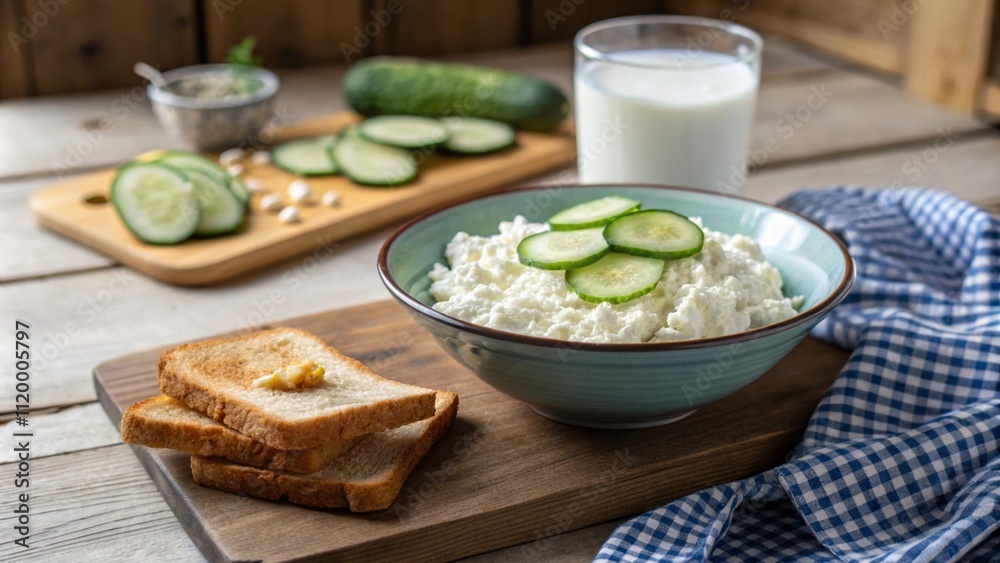 cucumber and cheese cucumber and cheese