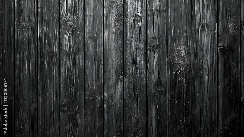 Naklejka premium Dark Wood Background Texture Illustration