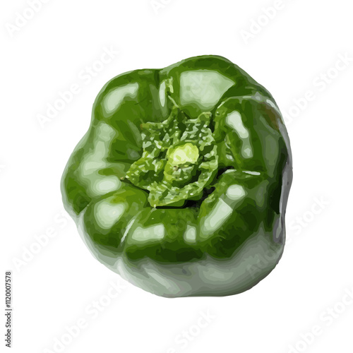 Realistic illustration of fresh fruit on a white background