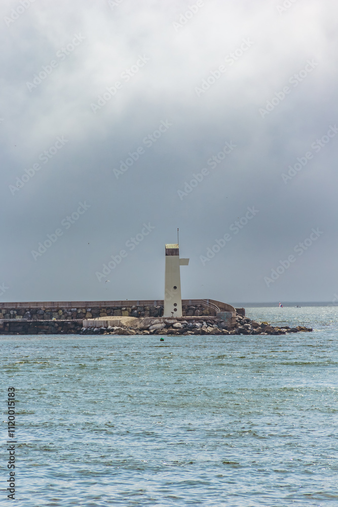 Lighthouse at Barranco Beach - Lima, Peru Lighthouse at Barranco Beach - Lima, Peru