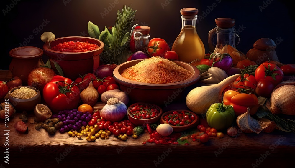 Ingredientes en preparación Ingredientes en preparación