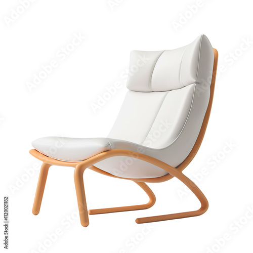 Chair transparent background room decoration material
