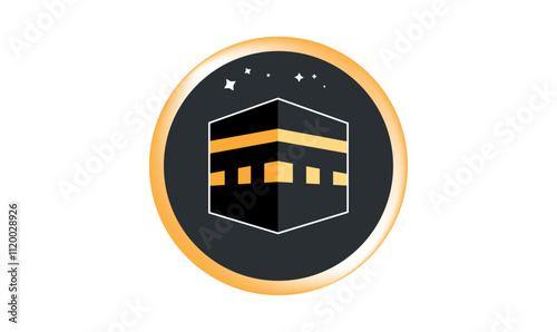 MAKKAH VECTOR DESIGN, Makkah Vector Art, Holy Kaaba Design, Islamic Landmark, Mecca Illustration, Hajj and Umrah Design, Sacred Mosque Vector, Masjid al-Haram Art, Islamic Pilgrimage, Spiritual Design