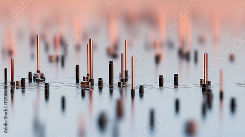 Circuit components meticulously arranged on a development board, showcasing innovation and precision in electronic engineering, where every element plays a crucial role in creating functional technolo