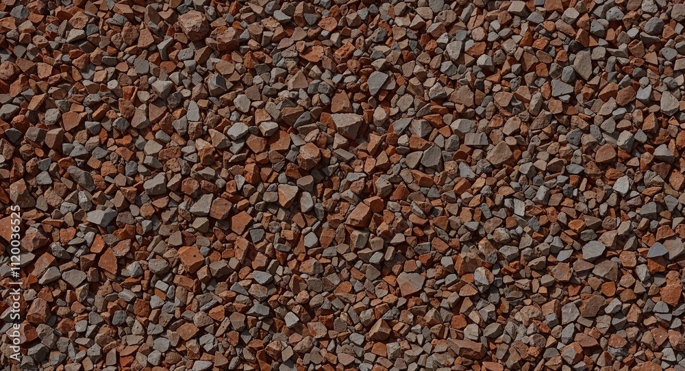 Rock Gravel on Brown background design Rock Gravel on Brown background design