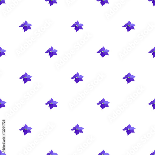 Floral pattern with a winter theme.