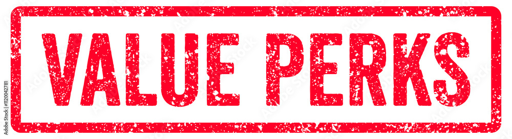 Value Perks Stamp Transparent Seal, Red Grunge Value Perks Word Rubber Stamp Seal Value Perks Stamp Transparent Seal, Red Grunge Value Perks Word Rubber Stamp Seal