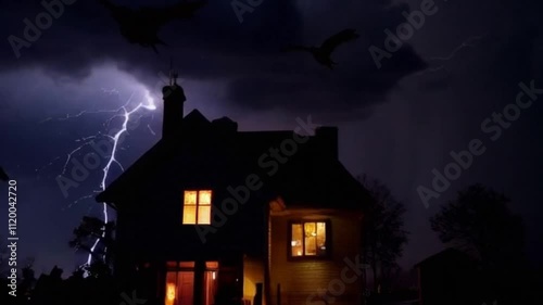 halloween house is very cool