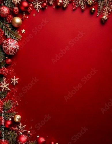 red christmas background