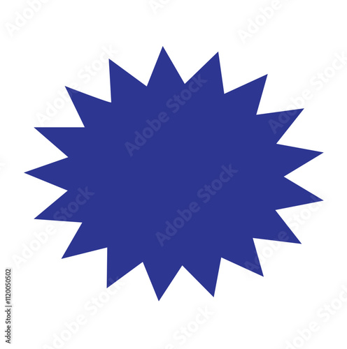 bursting shape speech bubbles set. starburst and sunburst cartoon with different color isolated on white background