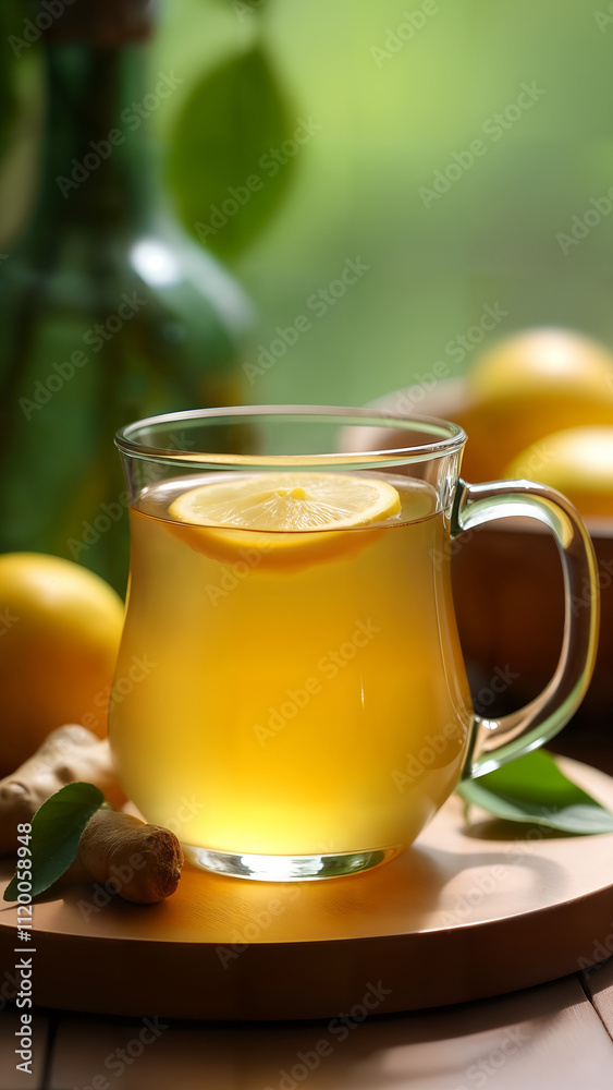Revitalizing Lemon Ginger Tea Revitalizing Lemon Ginger Tea