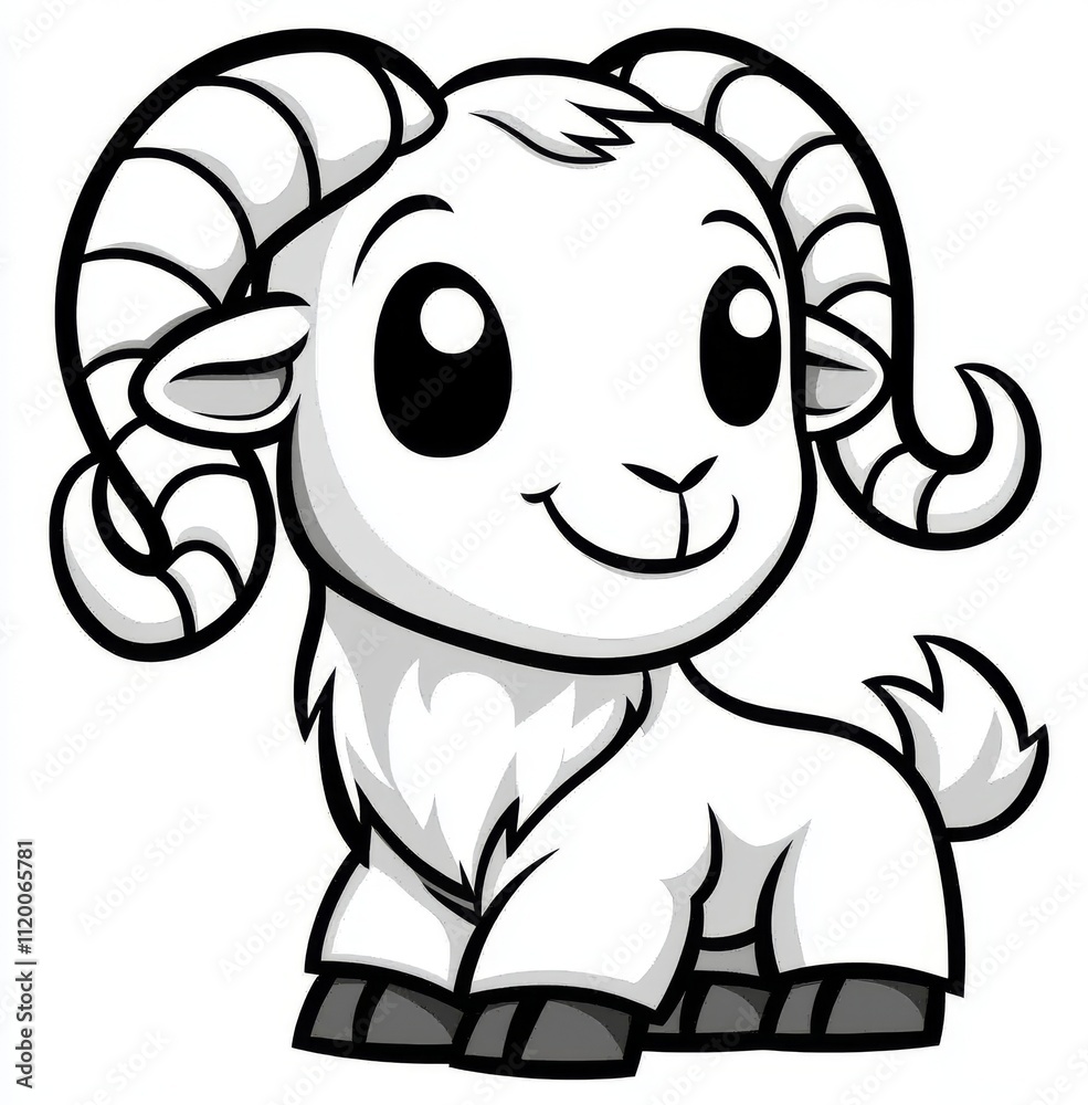 A ram or goat might represent a year in the Chinese zodiac astrology. A ram or goat might represent a year in the Chinese zodiac astrology.