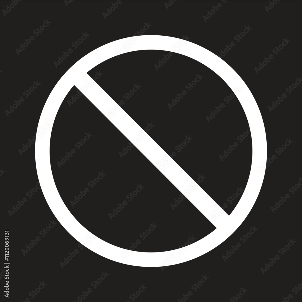 red prohibition sign on white plate isolated on white background red prohibition sign on white plate isolated on white background