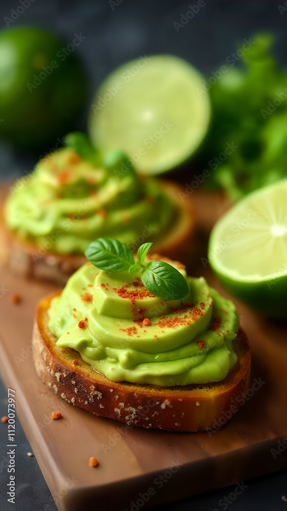 Avocado Chili Lime Toast Avocado Chili Lime Toast