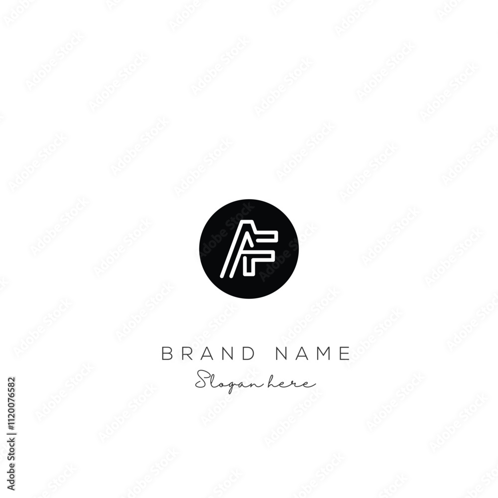 AF or FA letter logo icon design. Classic style luxury initials monogram. AF or FA letter logo icon design. Classic style luxury initials monogram.