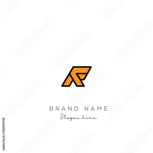 Free Download AF or FA letter logo icon design. Classic style luxury initials monogram. - GFXLoad