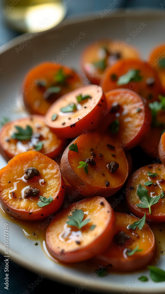 Delicious Honey Balsamic Roasted Sweet Potatoes Delicious Honey Balsamic Roasted Sweet Potatoes