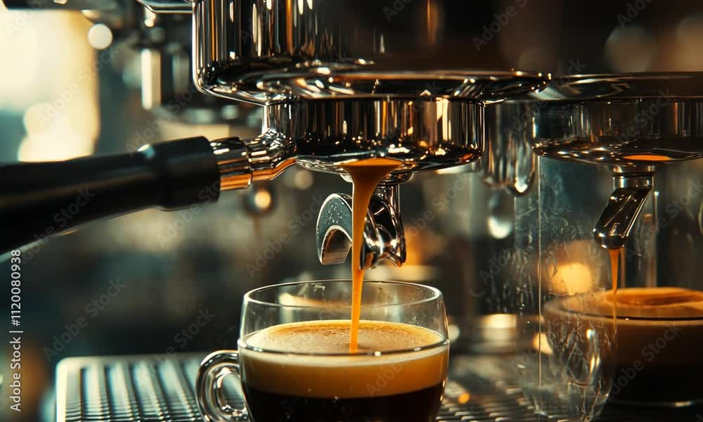 coffee from a coffee machine