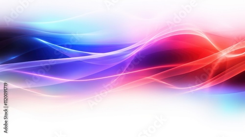 Wallpaper Mural Vibrant and flowing light leaks with a lens flare effect, isolated on white background Torontodigital.ca