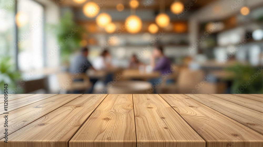 Selective focus wooden table in the background restore defocused Selective focus wooden table in the background restore defocused