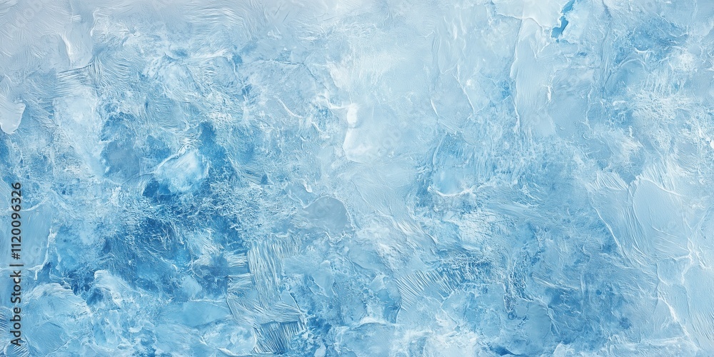 Abstract icy texture in vibrant blue tones Abstract icy texture in vibrant blue tones