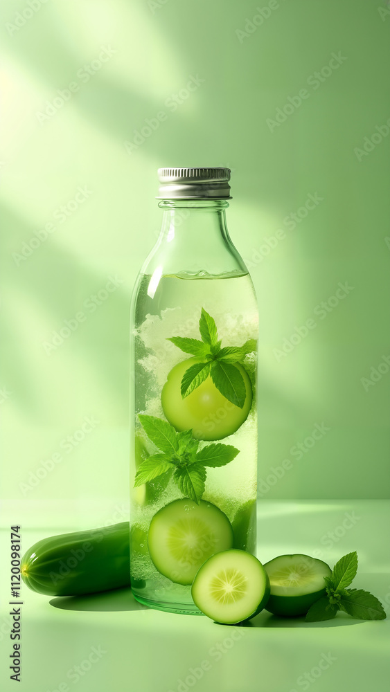 Refreshing Cucumber Mint Beverage Refreshing Cucumber Mint Beverage