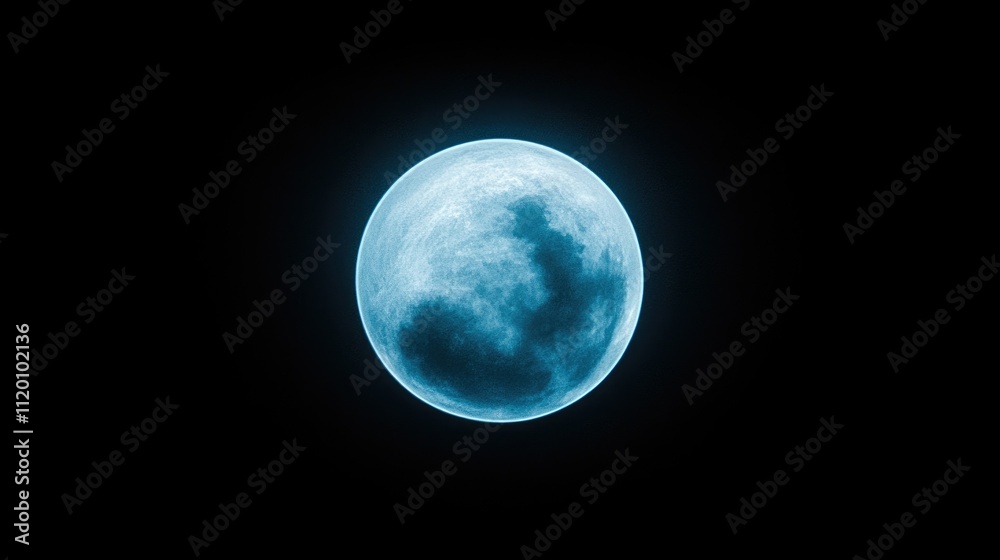 Abstract moon in the dark background with copy space Abstract moon in the dark background with copy space