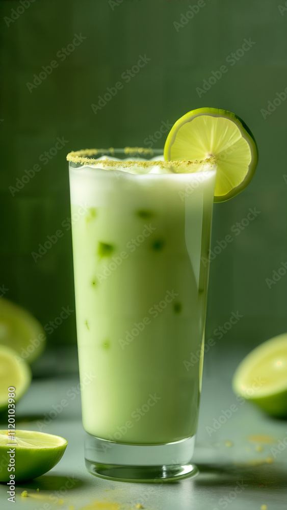 Refreshing Matcha Coconut Smoothie Refreshing Matcha Coconut Smoothie