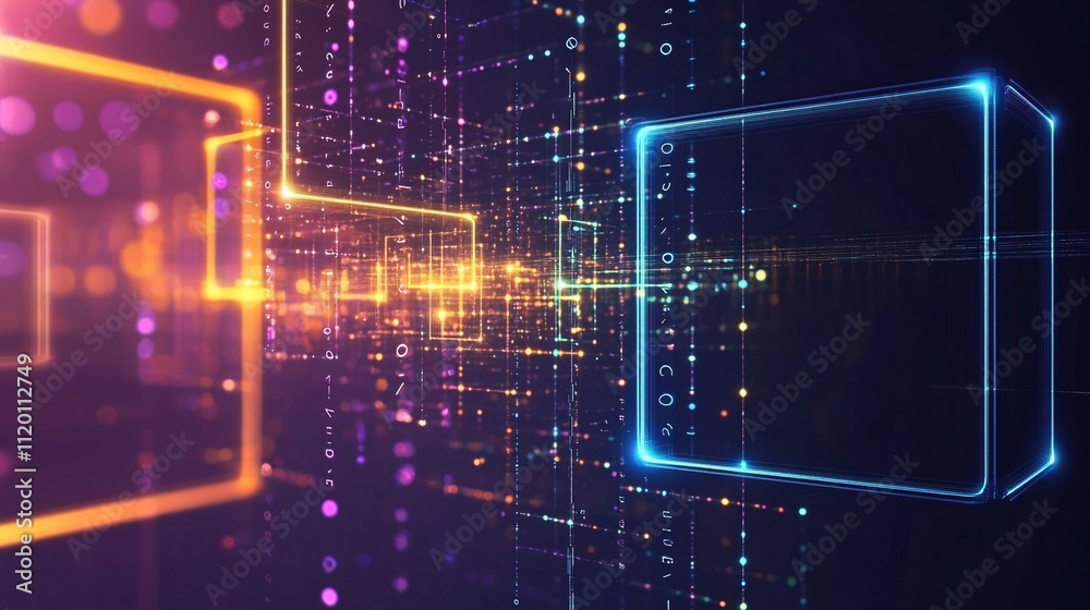 As a non-fungible token, NFTs serve as a non-duplicable digital certificate Technological abstract concept backgrounds As a non-fungible token, NFTs serve as a non-duplicable digital certificate Technological abstract concept backgrounds
