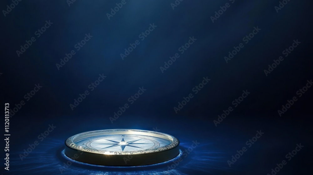 A compass resting on a dark surface, illuminated by soft light, symbolizing navigation and direction. A compass resting on a dark surface, illuminated by soft light, symbolizing navigation and direction.