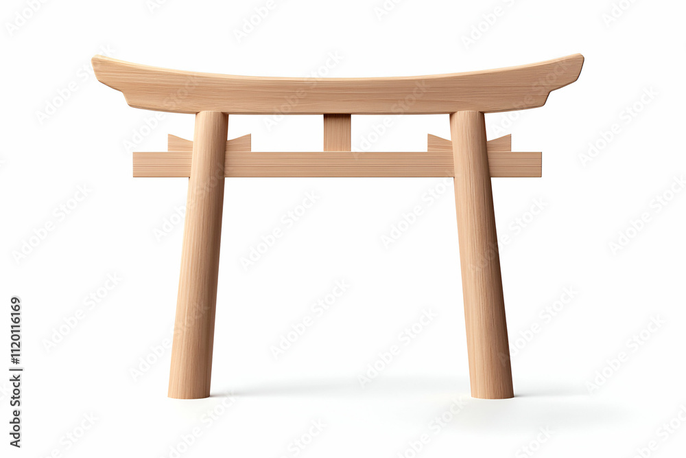Minimalistic depiction of a traditional torii gate. Minimalistic depiction of a traditional torii gate.